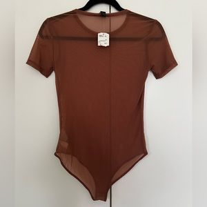 Forever 21 mesh bodysuit